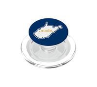 Orgoglio della città natale locale di Made State, nato in West Virginia PopSockets PopGrip per MagSafe