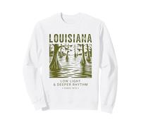 Orgoglio della Louisiana: Bellezza e Cultura del Sud Felpa