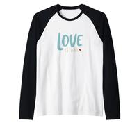 Orgoglio Dire Che L'Amore è Amore Maglia con Maniche Raglan