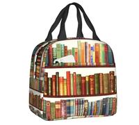 Orgoglio e pregiudizio Floreali Citazione Sacco pranzo termicamente isolato Jane Austen Sacco riutilizzabile per il pranzo per donne Bambini Scatola del cibo da picnic