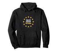 Orgoglio EU Bandiera Stelle Europa Unione Felpa con Cappuccio