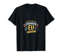 Orgoglio Europeo Unione Stelle Retro EU Maglietta