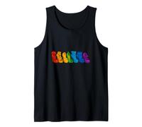Orgoglio, Gay Pride 2025, bandiera dell'orso orgoglio, gay, bandiera arcobaleno Canotta