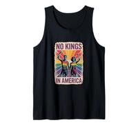 Orgoglio LGBT - No Kings in America Retro Protest Canotta