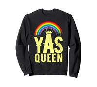 Orgoglio LGBT Yas Queen Felpa