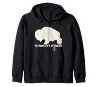 Orgoglio nativo americano Lakota Tribe Teton Sioux Nation Felpa con Cappuccio
