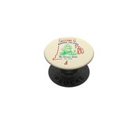 Orgoglio Nautico del Rhode Island con Design Vintage PopSockets PopGrip Adesivo