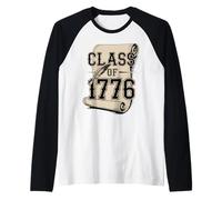 Orgoglio Patriottico dell'indipendenza dell'era fondatrice - Classe del 1776 Maglia con Maniche Raglan