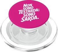 Orgoglio Sardo Sardegna Divertente Frase PopSockets PopGrip per MagSafe
