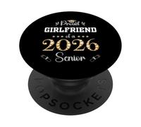 Orgogliosa fidanzata di A 2026 Laurea senior PopSockets PopGrip Adesivo