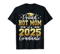 Orgogliosa mamma calda di una classe di 2025 Laureato 2025 Senior Hot Maglietta
