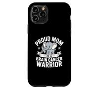 Orgogliosa mamma di un guerriero del cancro al cervello Elephant Awareness Custodia per iPhone 11 Pro