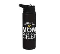 Orgogliosa mamma di uno chef Stainless Steel Insulated Water Bottle
