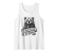 Orgogliosamente al di Fuori della Norma Orso individualità pensatore Canotta