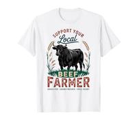 Orgoglioso agricoltore locale di bovini da carne Black Angus Maglietta