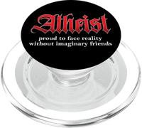 Orgoglioso ateo ateo Religione Scienza Agnostico Libero pensatore PopSockets PopGrip per MagSafe