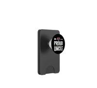 Orgoglioso autismo zio neurodiversità amore PopSockets PopWallet per MagSafe