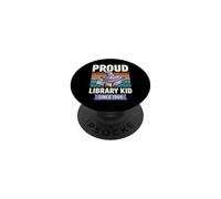 Orgoglioso Biblioteca Kid Since 1969 Anno di Nascita Amante del Libro Compleanno PopSockets PopGrip Adesivo