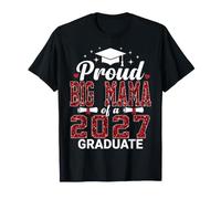 Orgoglioso Big Mama di Un Anno di Laurea Senior 2027 Maglietta