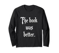 Orgoglioso Che Il Libro Fosse Meglio Lettore Indipendente Minimalista angosciato Maglia a Manica