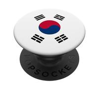 Orgoglioso Corea del Sud Match Bandiera Paese Corea Corea Gioco Famiglia Gi PopSockets PopGrip Adesivo