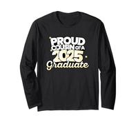 Orgoglioso cugino di un 2025 Graduate Tee Design Maglia a Manica