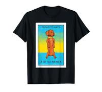 Orgoglioso di Avere Un Piccolo Cane da Salsiccia Bassotto Maglietta