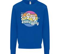 Orgoglioso Di Essere Gay LGBT Pride Awareness Uomo Felpa Maglione