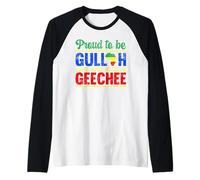 Orgoglioso di essere Gullah Geechee Africa Culture Heritage Maglia con Maniche Raglan