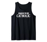 Orgoglioso di Essere Il Calice crocifisso cattolico Canotta