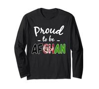 Orgoglioso di Essere l'orgoglio afghano afghano Maglia a Manica