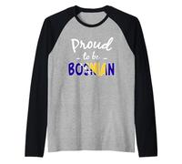 Orgoglioso di Essere l'orgoglio bosniaco della Bosnia ed Erzegovina Maglia con Maniche Raglan