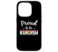 Orgoglioso di essere l'orgoglio curdo del Kurdistan dicendo l"identità curda Custodia per iPhone 14 Pro