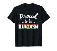 Orgoglioso di Essere l'orgoglio curdo del Kurdistan dicendo lidentità curda Maglietta