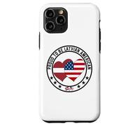 Orgoglioso di essere l'orgoglio lettone americano I Love USA I Love Lettonia Custodia per iPhone 11 Pro