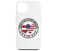 Orgoglioso di essere l'orgoglio lettone americano I Love USA I Love Lettonia Custodia per iPhone 13