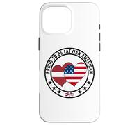 Orgoglioso di essere l'orgoglio lettone americano I Love USA I Love Lettonia Custodia per iPhone 16 Pro Max