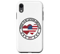 Orgoglioso di essere l'orgoglio lettone americano I Love USA I Love Lettonia Custodia per iPhone XR