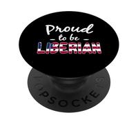 Orgoglioso di essere l'orgoglio liberiano della Liberia PopSockets PopGrip Adesivo