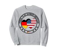 Orgoglioso di Essere l'orgoglio Tedesco Americano I Love Germany I Love USA Felpa