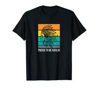 Orgoglioso di essere Navajo Pride Indigeni Indiani d'America Maglietta