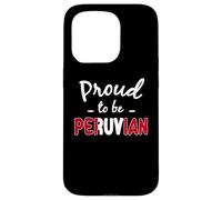 Orgoglioso di essere patrimonio peruviano del Perù Custodia per iPhone 15 Pro