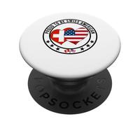 Orgoglioso di essere svizzero americano Amo l'America I Love Svizzera PopSockets PopGrip Adesivo