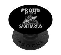 Orgoglioso di essere un Sagittario PopSockets PopGrip Adesivo
