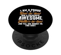 Orgoglioso figlio in legge di una fantastica suocera umorismo divertente PopSockets PopGrip Adesivo