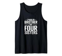 Orgoglioso Fratello di Quattro Sorelle Canotta