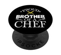 Orgoglioso Fratello di uno Chef PopSockets PopGrip Adesivo
