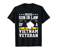 Orgoglioso genero del Vietnam Veterano Family Matching Maglietta