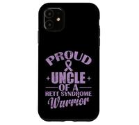 Orgoglioso guerriero della sindrome dello zio di Rett Custodia per iPhone 11
