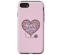 Orgoglioso infermiera SQUAD San Valentino Cuore infermieristica scuola vita ER RN Custodia per iPhone SE (2020) / 7/8